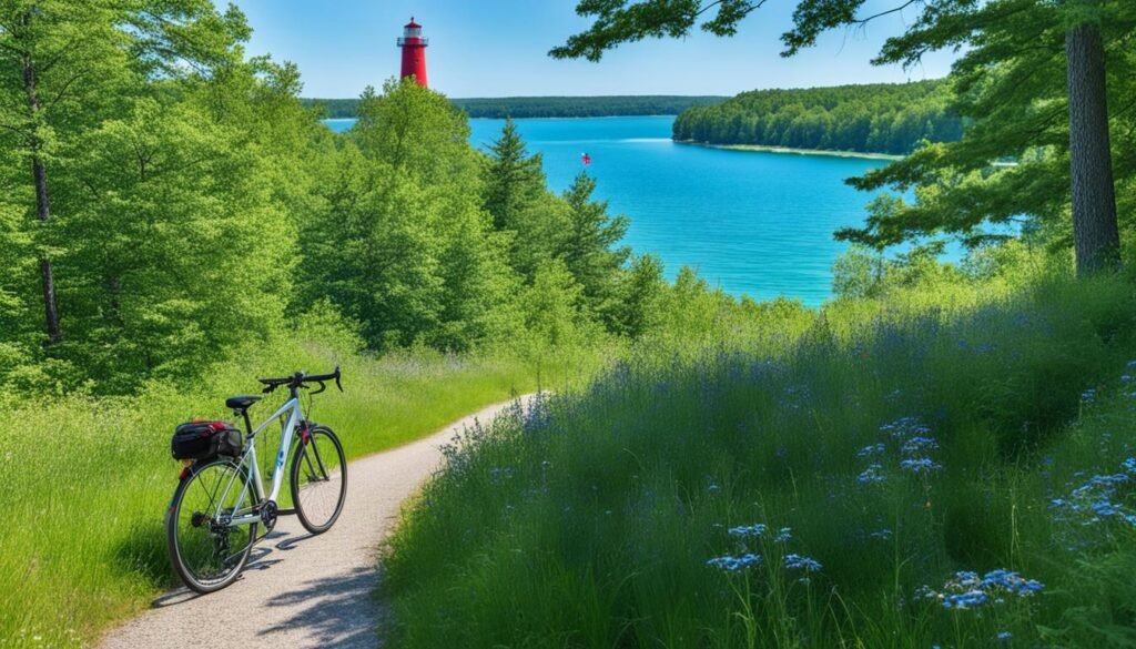 Exploring Mackinac Island by Bike